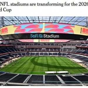 开云体育app下载-TA：美国NFL体育场为世界杯进行改造，换成天然草皮+拓宽球场